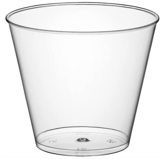5oz Clear Plastic Tumblers