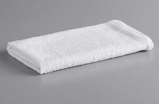 Monarch Brands Multi-Purpose White Terry Cloth Rags in Bulk - 50 lb