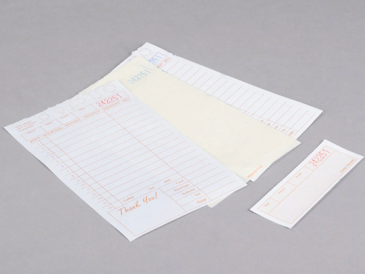 3 Part Guest Check with Beverage Lines - 2000/Case