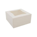 Bakery Box with Window, White, 10x10x5 [150/Case]