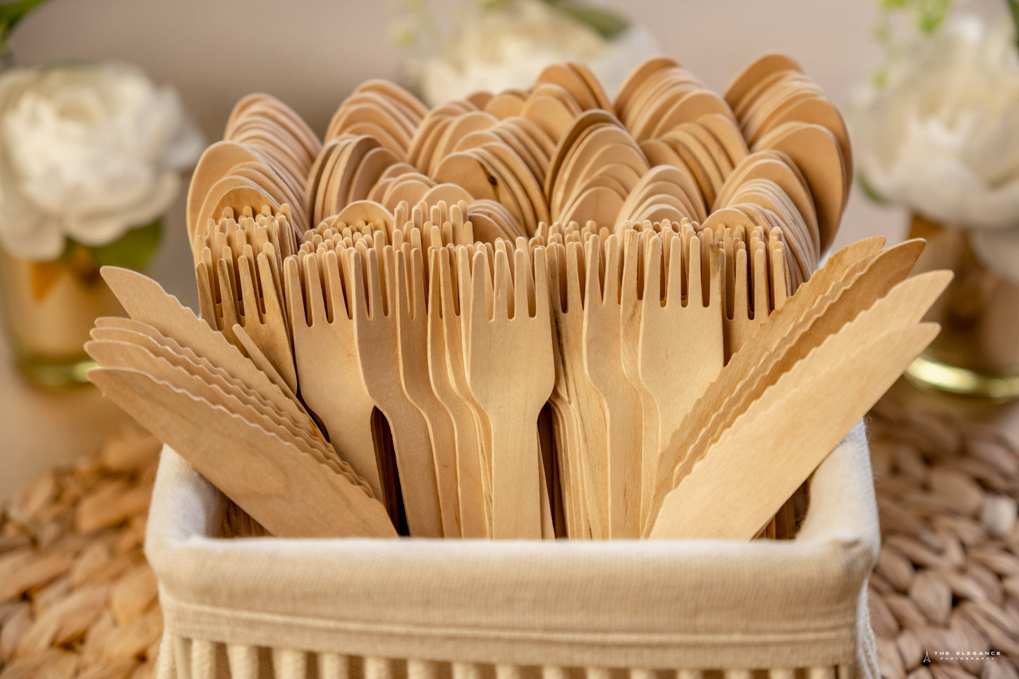 160 MM Wooden Fork [Pack of 100]