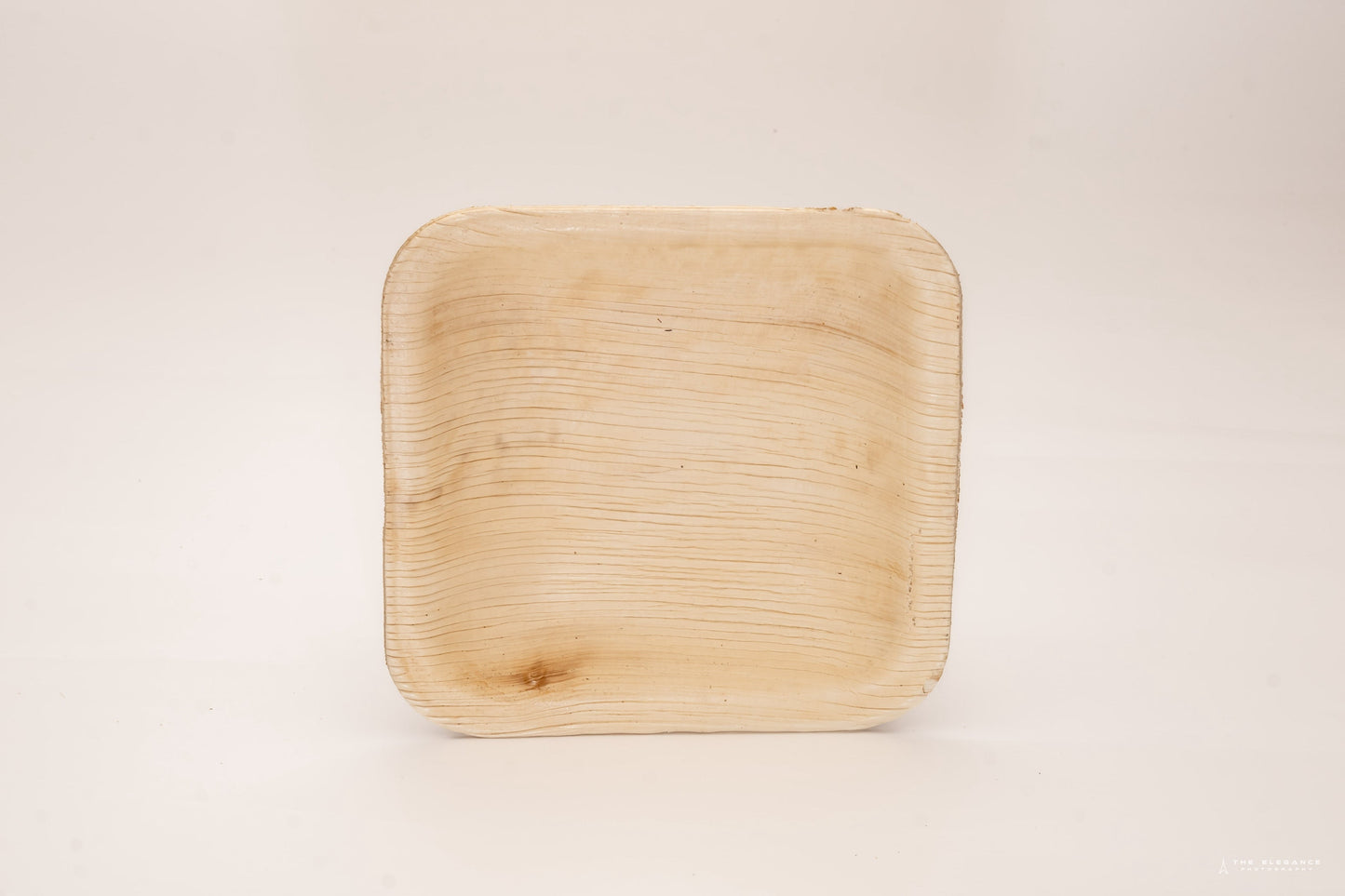 ARECA 4.5 INCH SHALLOW SQUARE PLATE [Pack of 100]