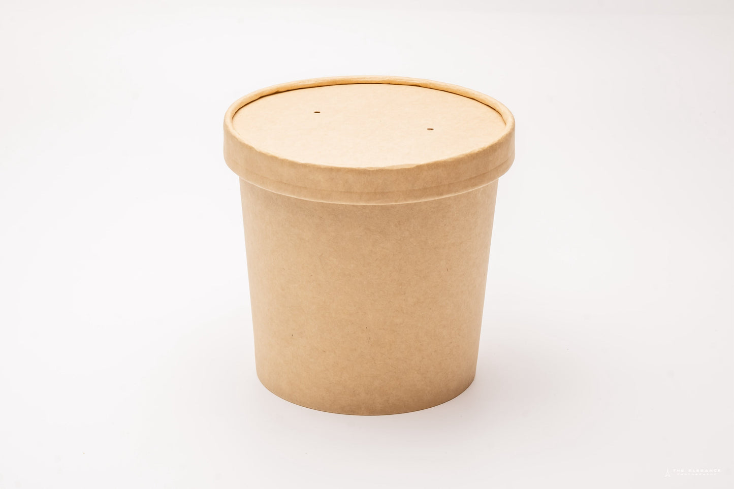 Kraft Paper Food Cup with Vented Lid 350 ml/11.8 oz [Pack of 250]