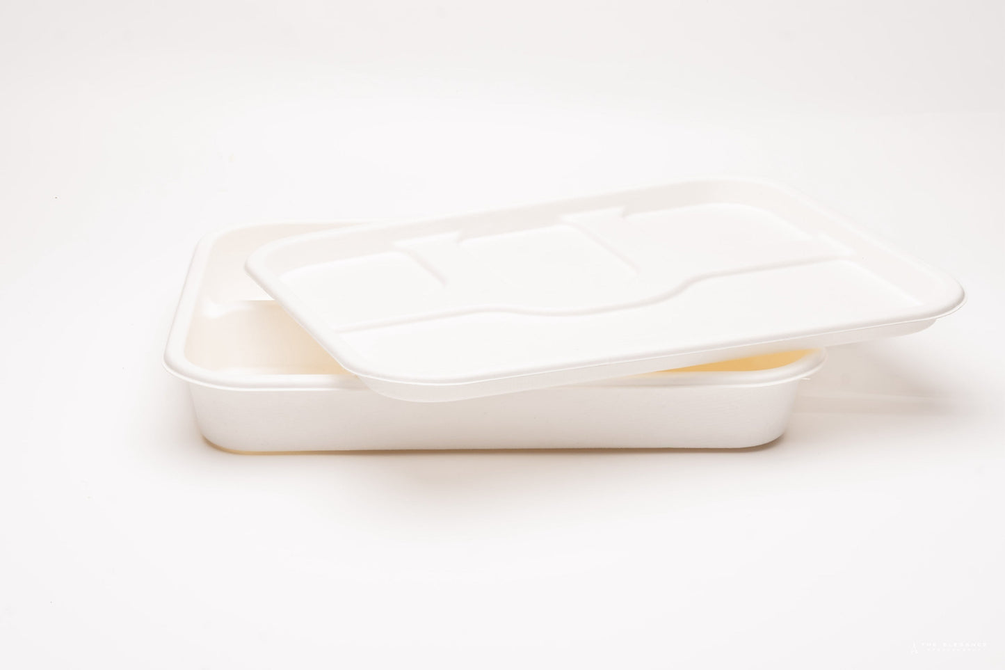 BAGASSE 4 CP MEAL TRAY [25 Pack]