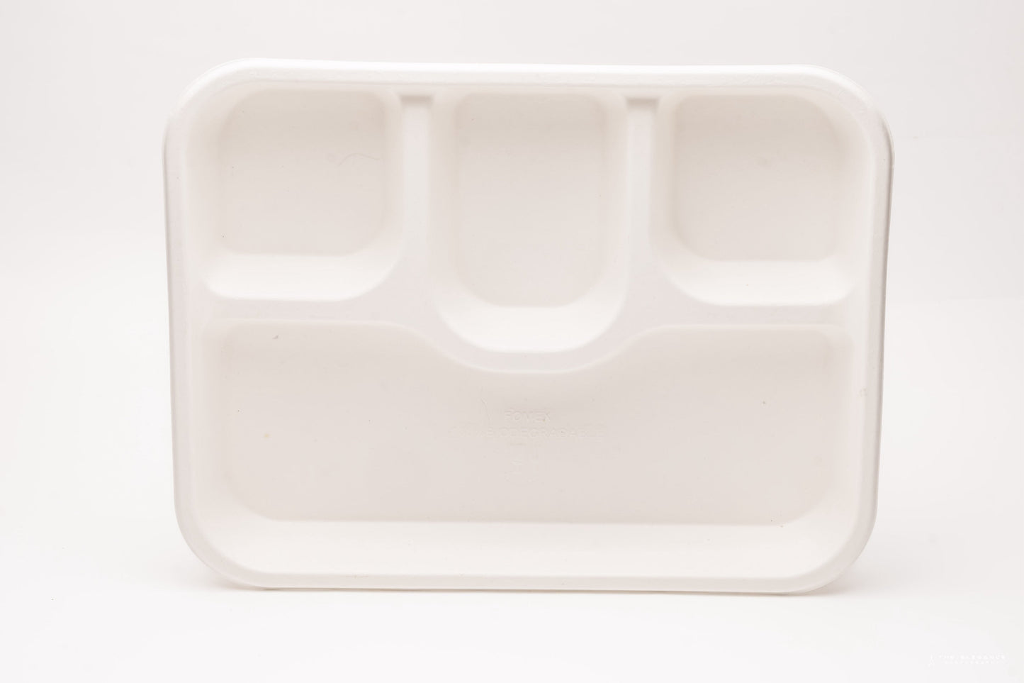 BAGASSE 4 CP MEAL TRAY [25 Pack]