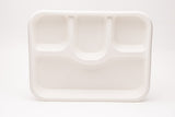 BAGASSE 4 CP MEAL TRAY [25 Pack]