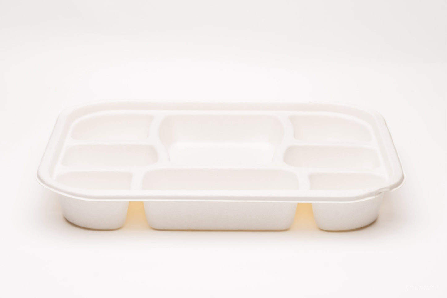 BAGASSE 8 CP MEAL TRAY [50 Pack]