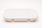 BAGASSE 8 CP MEAL TRAY [50 Pack]