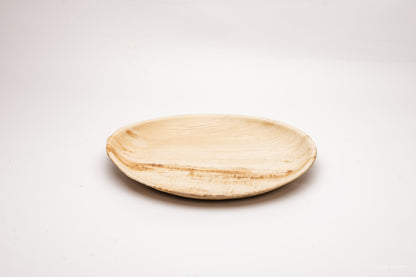 ARECA 7 INCH SHALLOW ROUND PLATE [Pack of 100]